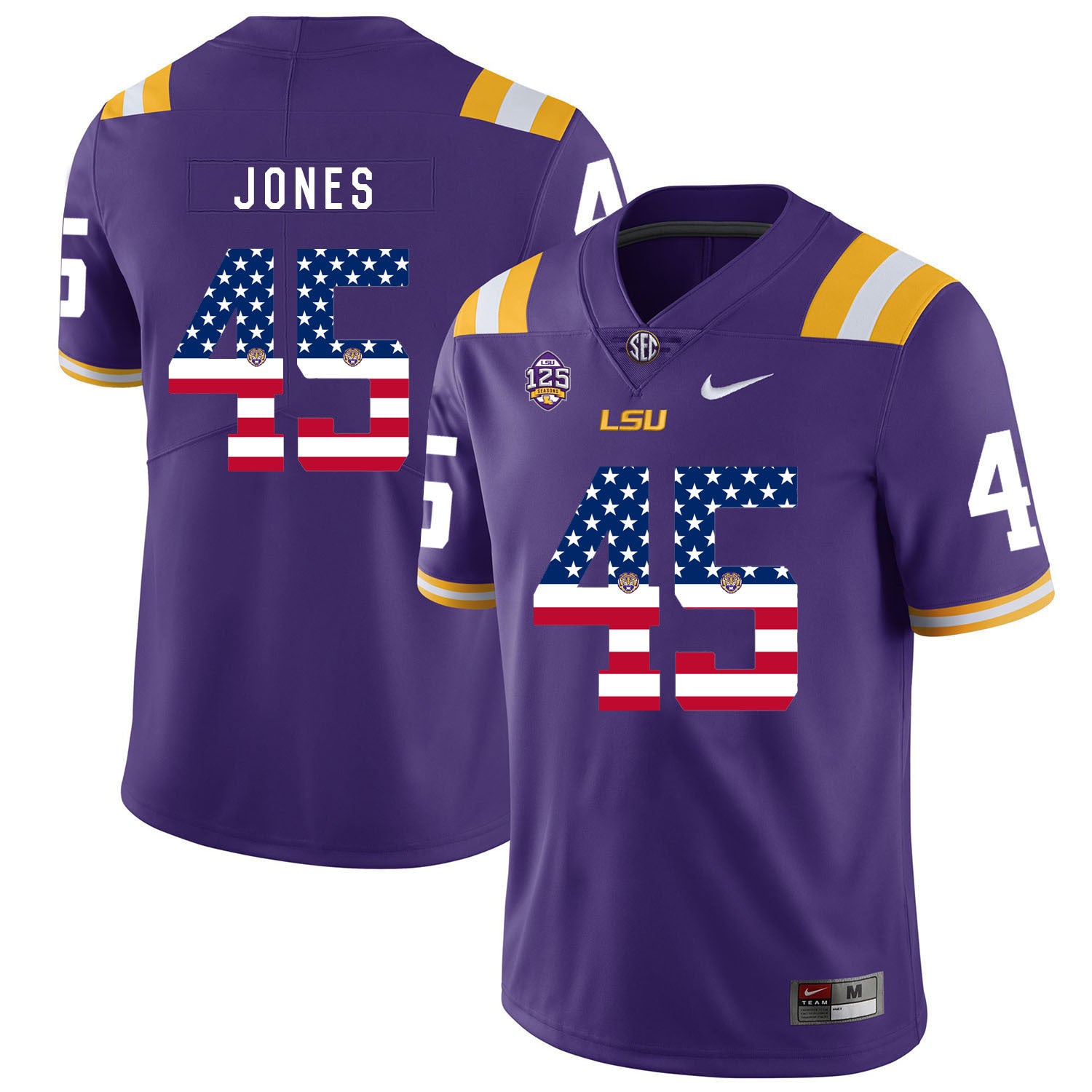 Deion Jones 45 Purple