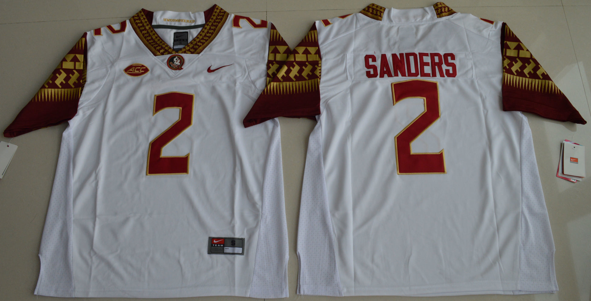 Deion Sanders 2 White 16