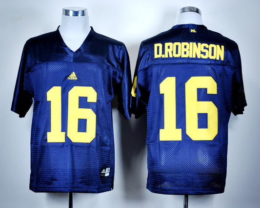 Denard Robinson 16 Blue
