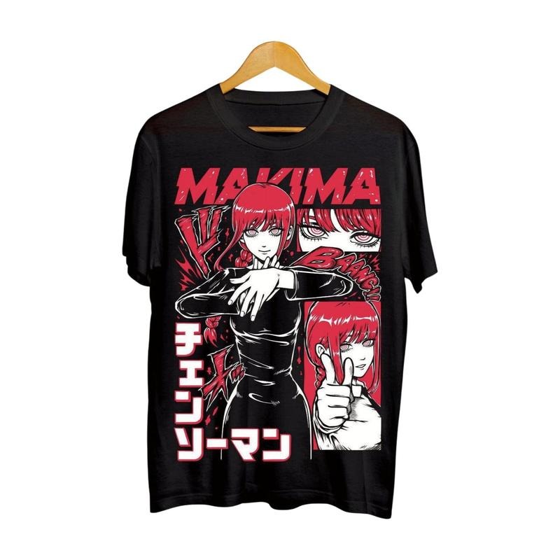 Denji & Makima Chainsaw Man Shirt PochitaAnime Manga Shirt Hoodie, Sweatshirt | InkThreadWorks.com