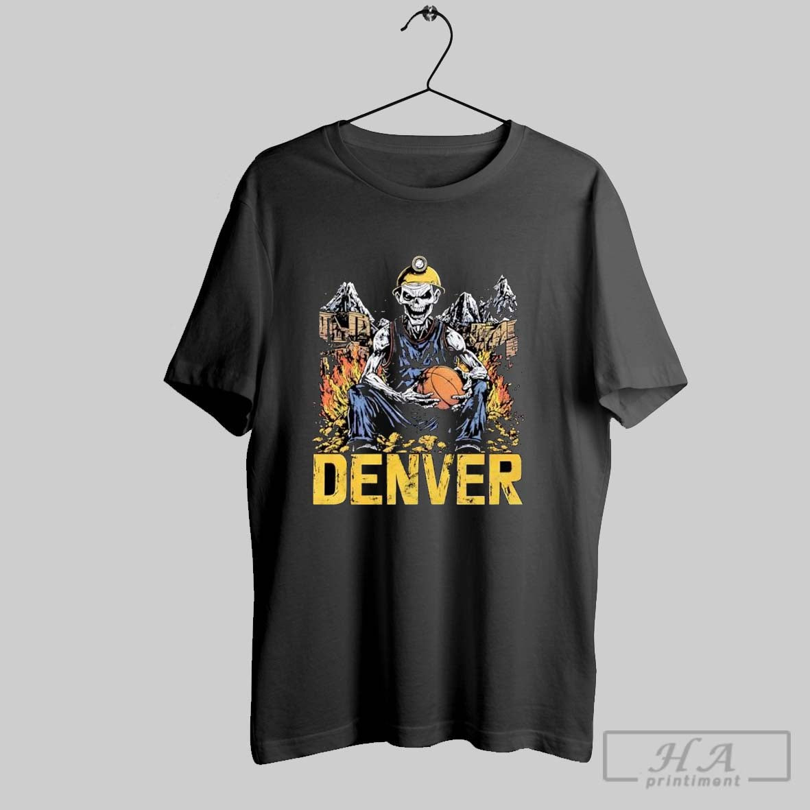 Denver Basketball American Team Sports Retro Shirt Hoodie Sweater Longsleeve And V Neck