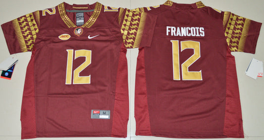 Deondre Francois 12 Youth Burgundy