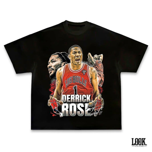 Derrick Rose Graphic Tee | Vintage Tee Graphic T-Shirt Sweatshirt Hoodie | Sport Tee - Gift For Fan