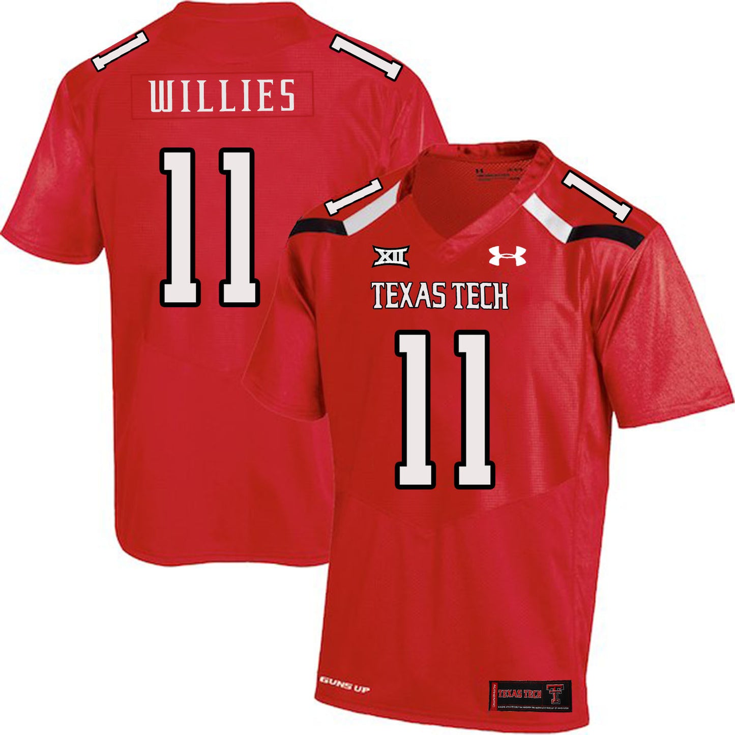 Derrick Willies 11 Red