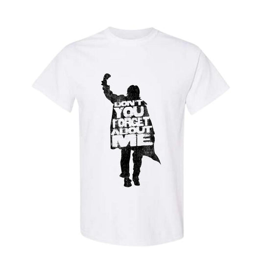 Designer Don't you forget about me 80's movie t-shirt Full Color, Full Size