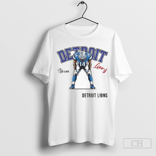 Designs Tan St Brown Detroit Lions
