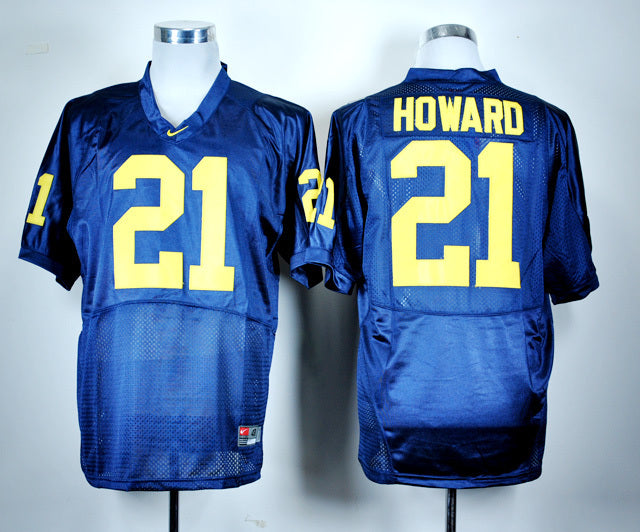 Desmond Howard 21 Blue