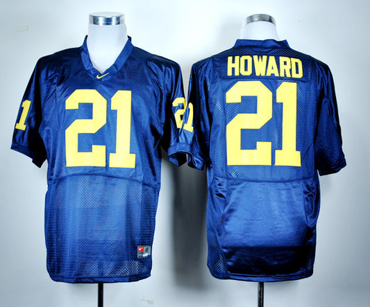 Desmond Howard 21 Blue