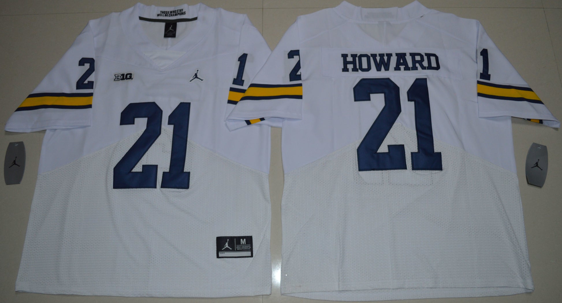 Desmond Howard 21 Elite Edition White