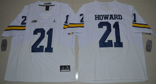 Desmond Howard 21 Elite Edition White