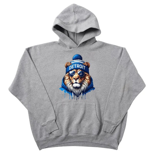 Detroit Football Hoodie Sweatshirt T-shirt, Game Day Shirt, Football Fan Shirt, For Men, For Women | InkThreadWorks.com
