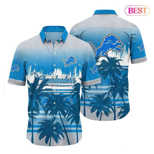 Detroit Lions Hawaiian Shirt Beachside Vibes 883118
