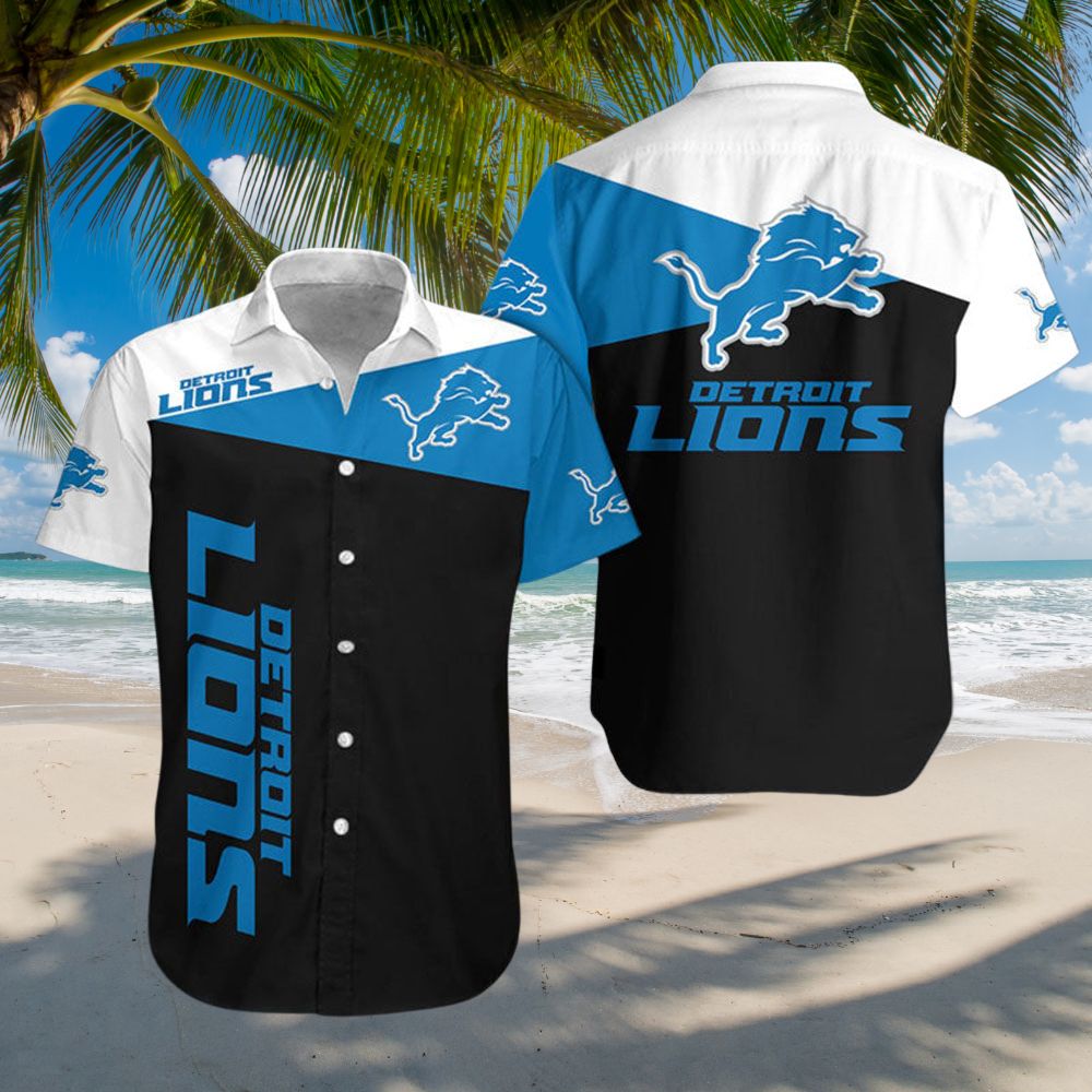 Detroit Lions Hawaiian Shirt Classic Power Design 710260