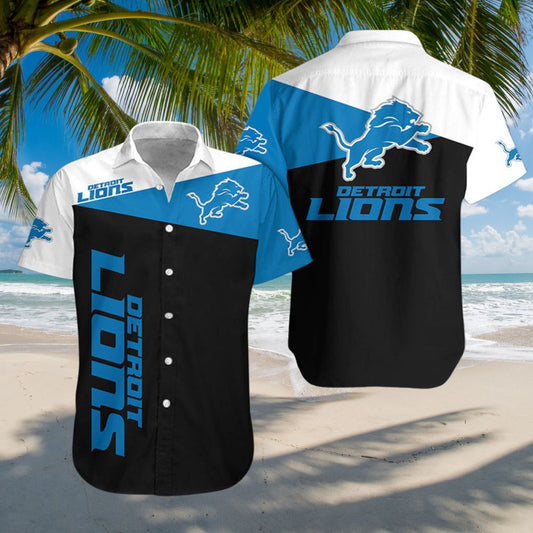 Detroit Lions Hawaiian Shirt Classic Power Design 710260