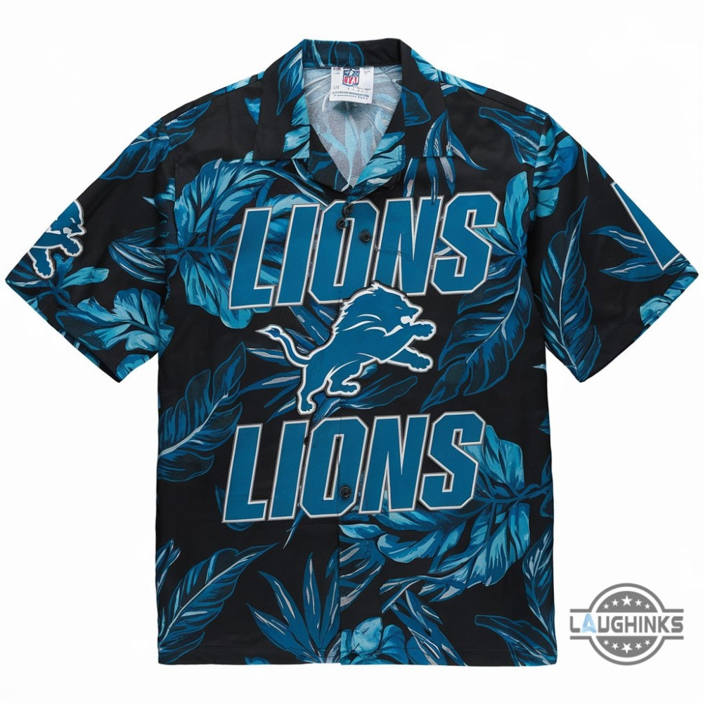 Detroit Lions Football Hawaiian Shirt And Shorts 2024 SALE