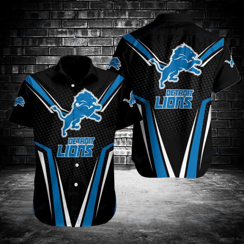 Detroit Lions Hawaiian Shirt VForce Design 838787