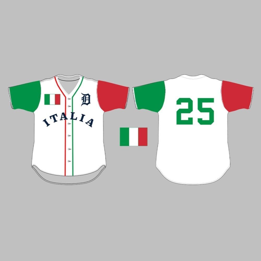 Tigers Italian Heritage Jersey Giveaway 2025 - Grishko.com