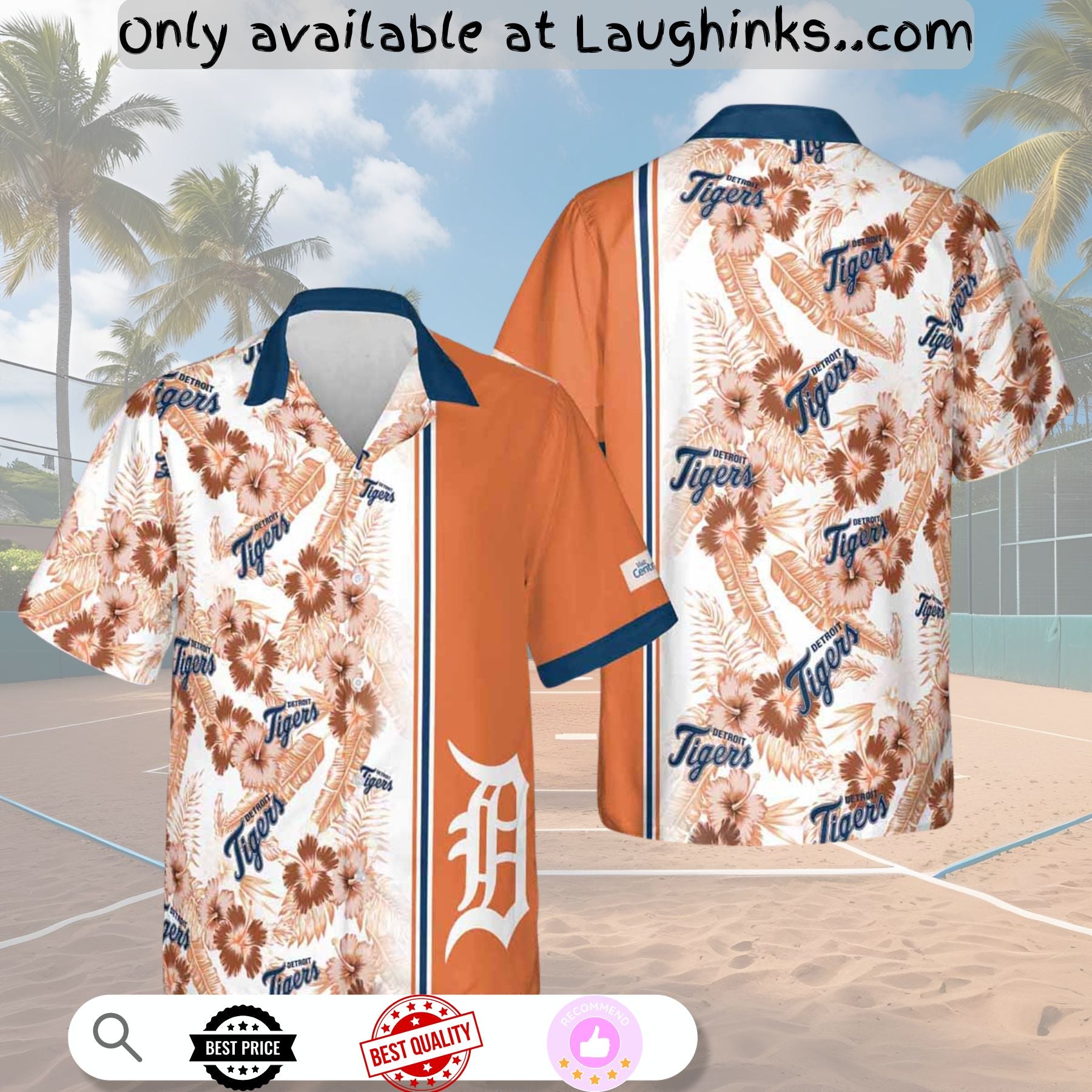 Detroit Tigers Baseball Hawaiian Shirt Giveaway 2024 HQ