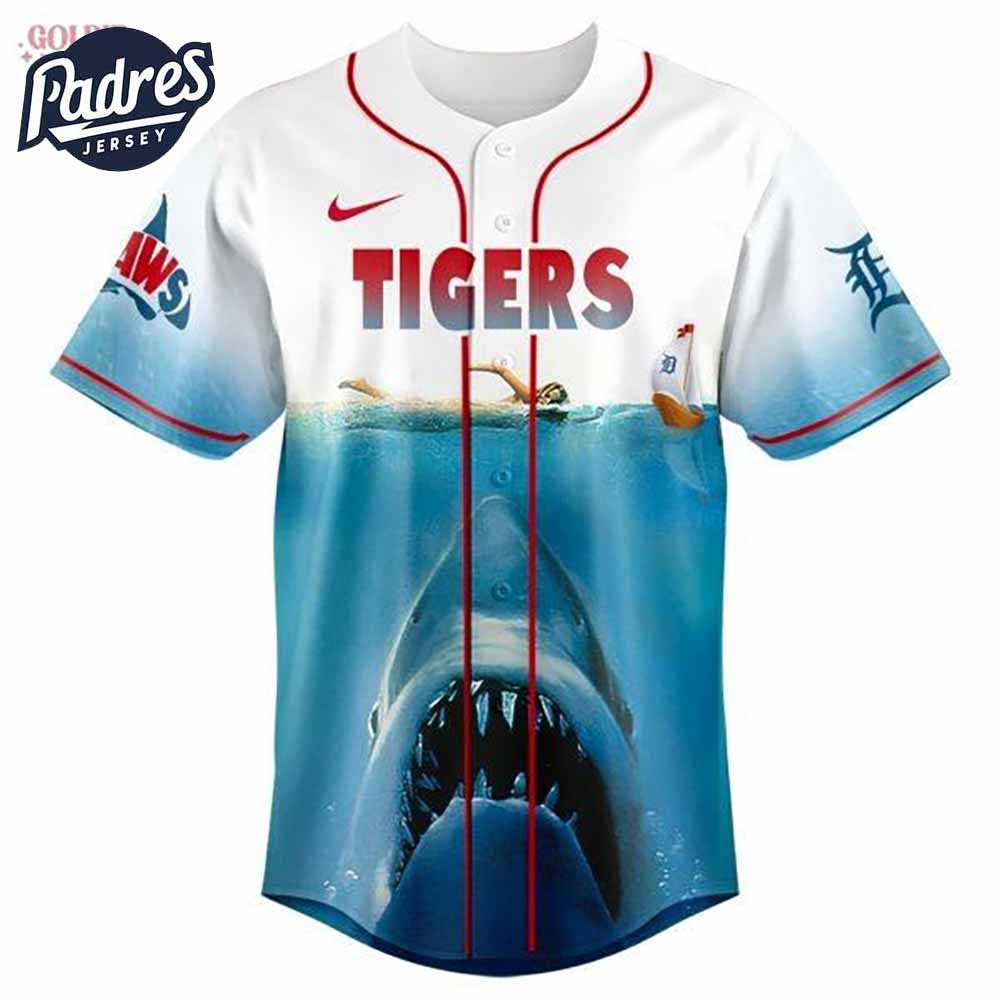 Detroit Tigers x Jaws 2025 Baseball Jersey - Padres Jersey Oasis: Elevate Your Baseball Style Game