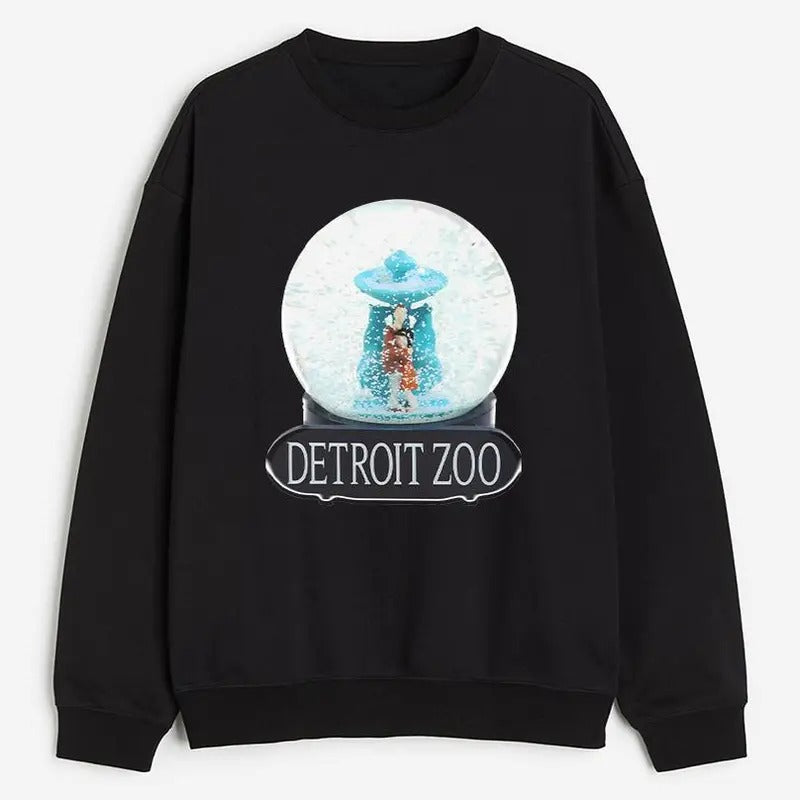 Detroit Zoo Globe Coraline Sweatshirt, Coraline Horror Movies, Coraline Sweatshirt Hoodie, Halloween Movies, Christmas Gifts