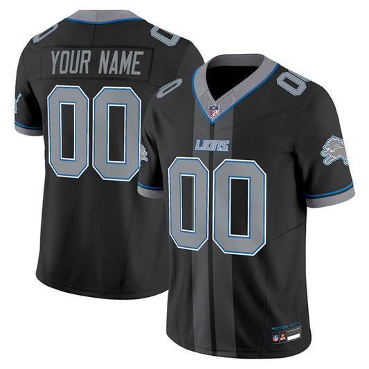 Detroit Lions Customized Black 2025 F.U.S.E. 'Motor City Racing Edition' Vapor Limited