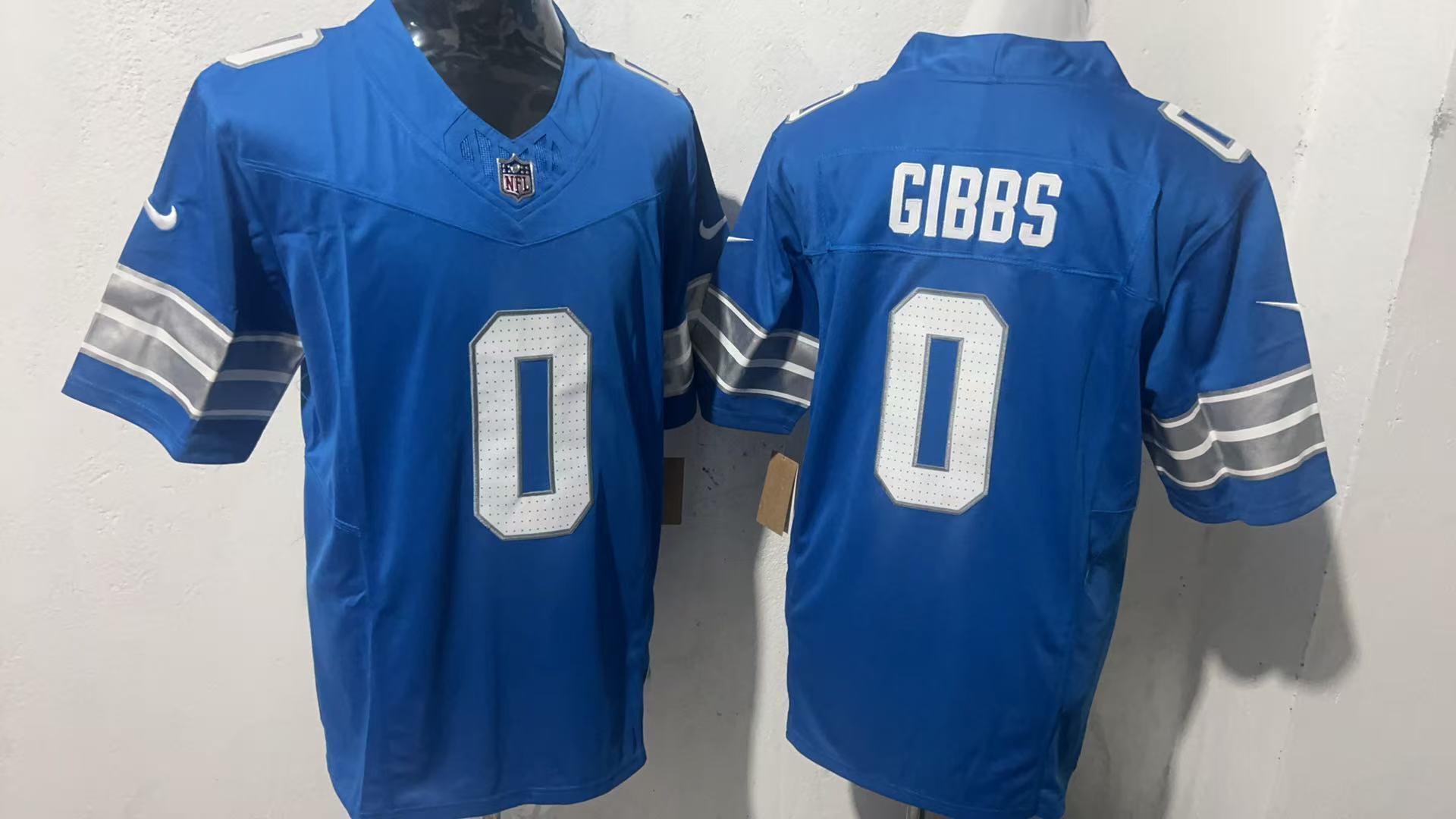 Detroit Lions #0 Jahmyr Gibbs Style 2