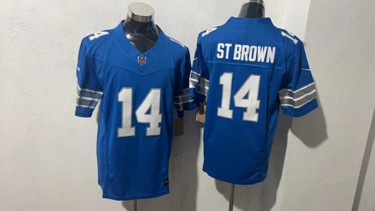 Detroit Lions #14 Amon-Ra St. Brown Style 2