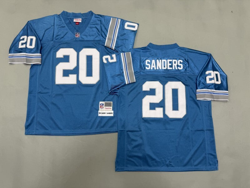 Detroit Lions #20 Barry Sanders Detroit Lions Team Style 4