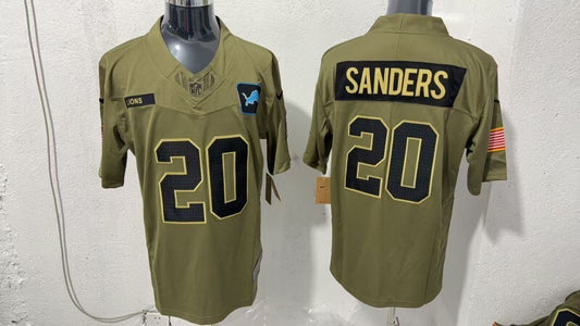 Detroit Lions #20 Barry Sanders Style 1