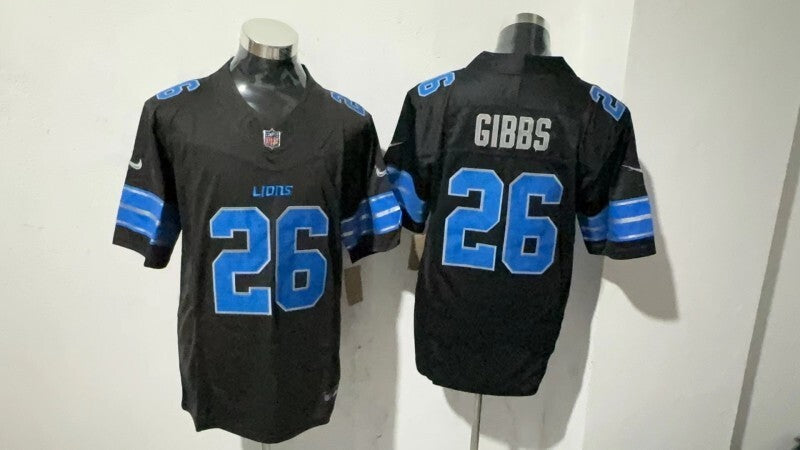 Detroit Lions #26 Jahmyr Gibbs Style 2