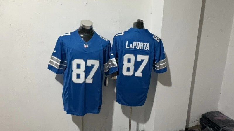 Detroit Lions #87 Sam Laporta Style 1