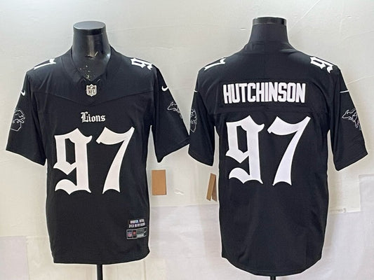 Detroit Lions #97 Aidan Hutchinson 7 Edition