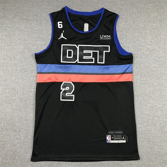 Detroit Pistons #2 Cade Cunningham Pistons 2 Statement Edition Style 2