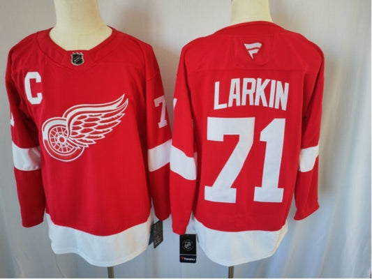 Detroit Red Wings #71 Dylan Larkin Red Wings Style 1