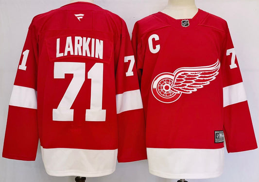 Detroit Red Wings #71 Dylan Larkin Style 3