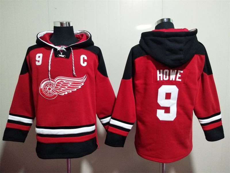 Detroit Red Wings #9 Gordie Howe Red Wings