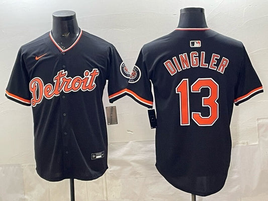 Detroit Tigers #13 Dillon Dingler Tigers Special V2
