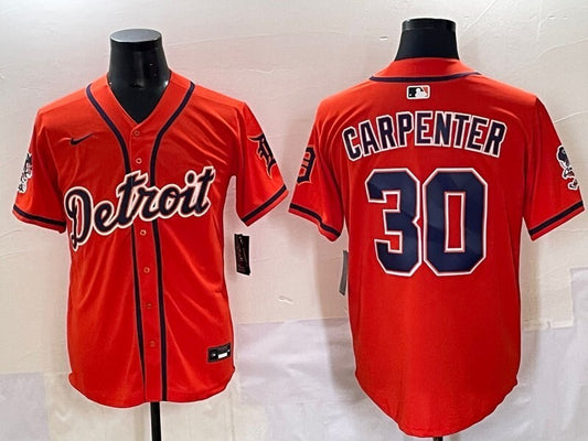 Detroit Tigers #30 Kerry Carpenter Tigers Special V2 Style 4