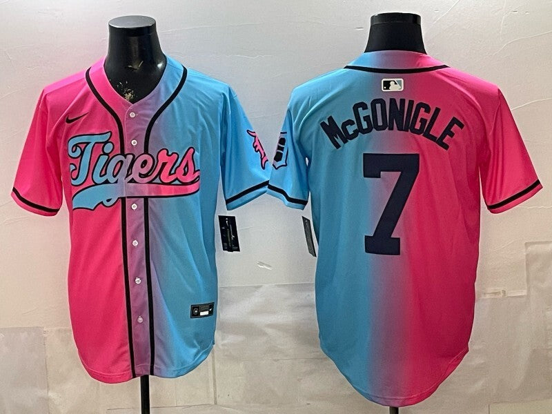 Detroit Tigers #7 Kevin McGonigle Tigers Special Edition Style 1