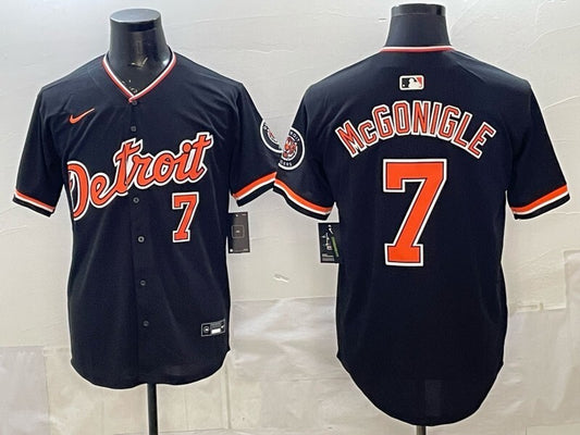 Detroit Tigers #7 Kevin McGonigle Tigers Special Edition Style 4
