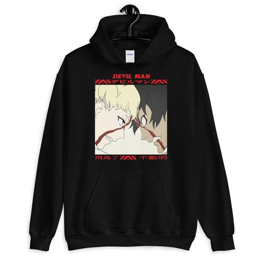 Devil Man cry baby Ryo Asuka Akira Fudo new Anime Unisex Hoodie