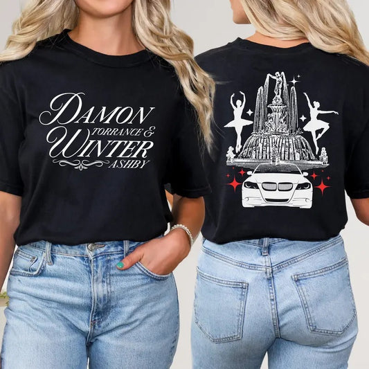 Devils Night T-Shirt, Thunder Bay Sweatshirt, Damon Torrance, Penelope Douglas, Killswitch Book, Reader, Book Shirt, Bookish Merch, Dark Romance, Reader Gift Unisex Soft Comfort Crewneck Short Sleeves Graphic Fabric Tee