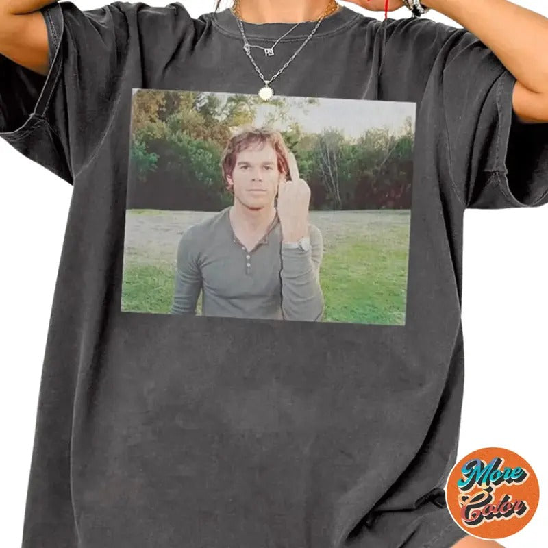 Dexter Morgan Graphic Shirts, Cotton Unisex T-shirt, Crew Neck, Size S- 3XL, Menswear Top, Womenswear Top Underwear Streetwear
