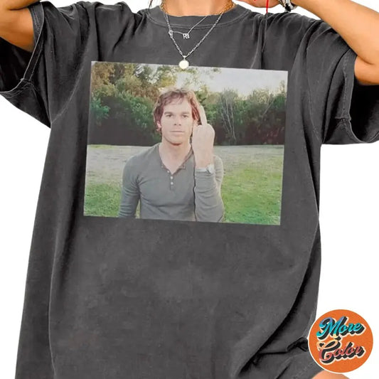 Dexter Morgan Graphic Shirts, Cotton Unisex T-shirt, Crew Neck, Size S- 3XL, Menswear Top, Womenswear Top Underwear Streetwear