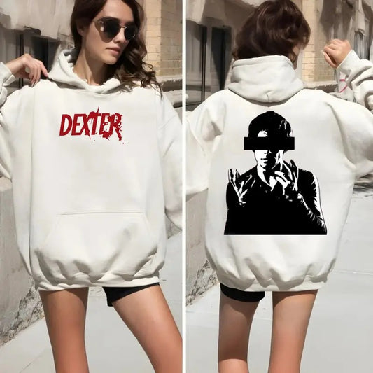 Dexter Sweatshirt 2 Sides, Dexter Tv Show, Michael C.Hall, Dexter Morgan He's Got A Way With Murder Shirt Hoodie, Unisex...