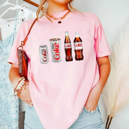 Diet Coke Lover Shirt, Funny Coke Shirt, Coke Short Sleeve, Diet Coke T-shirt Top Womenswear Hoodie, Sweatshirt