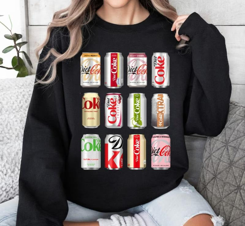 Diet Drink Sweatshirt T-Shirts, Hoodie | InkThreadWorks.com