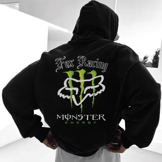 Dirtbike Motocross Fox Racing Monster Energy Drink Hoodie, Unisex, Menswear, Street Racing men Shirt, Car Hoodie, Motocross Gift graphic hoodies
