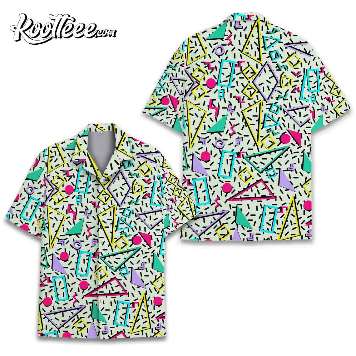 Disco Mens Pattern Hawaiian Shirt