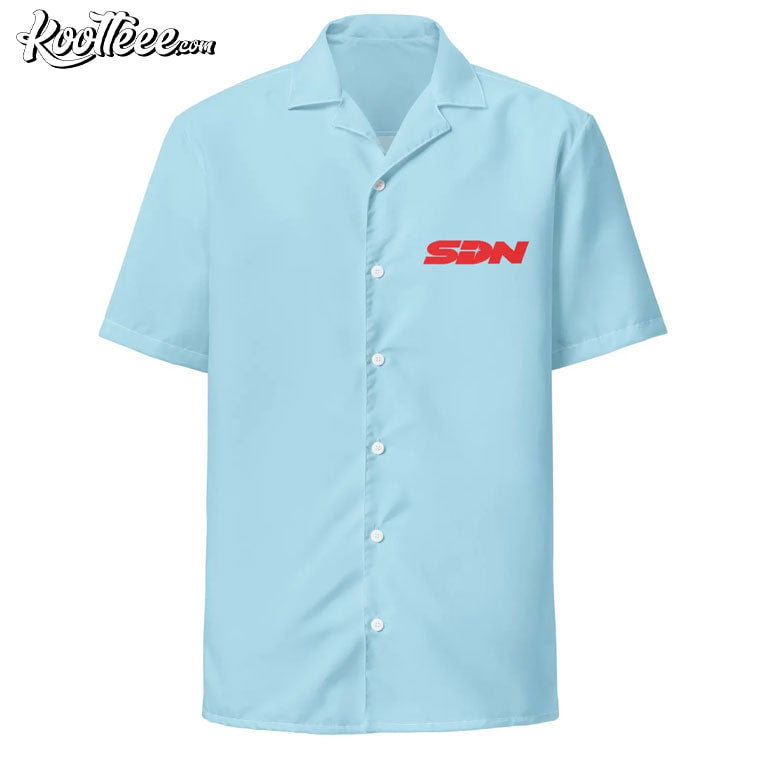 Dispatch SDN Worker Button-Up Hawaiian Shirt